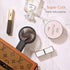 Funme Mini Handheld Fan 3500mAh Small Personal Portable Fan USB Rechargeable Fan Makeup Eyelash Fan Beauty Fan for Women Girls Black