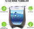 Going Away Gift for Coworker, Coworker Leaving Gifts for Women - Just When I Thought We were Friends - New Job, Farewell Gifts, Goodbye Gifts for Coworkers, Colleague, Boss - Coolife Wine Tumbler Cup
