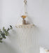 Macrame Wall Hanging Shelf,Boho Wall Decor Shelf -Small Plants Wall Shelf -Handmade Woven Hanger