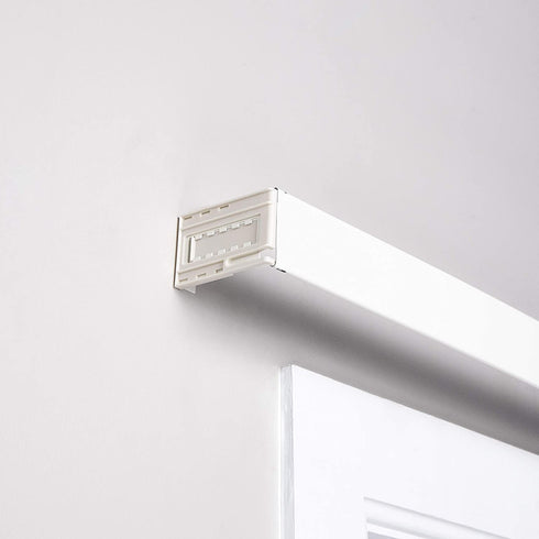 Kenney 506AP Classic 2.5 Adjustable Projection, 28 to 48-Inch Wide Pocket Curtain Rod, White