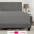 King Fitted Sheet Deep Pocket Extra Deep Pocket Fitted Sheet King Size 18? - 21? Inch + Fitted Bed Sheets Only - King Fitted Gray