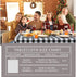 Black and White Plaid Tablecloth 56x120 Inch Buffalo Check Table Cover Farmhouse Table Cloth for Spring Theme Farmhouse Party Decoration