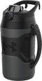 Under Armour Playmaker 64oz Water Bottle Jug, Fence Hook Handle, Protective Lid w/ Lock Button, Outer Body Grip, For Kids & Adults, All Sports, Baseball, Basketball, Football, Gym