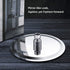 Sooreally Rain Shower Head High Pressure, 8 Inch High Flow Rainfall Showerhead, Awesome Shower Experience Even at Low Water Flow, Easy Cleaning, Swivel Spray Angle, Modern Style, Chrome Finish