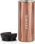 Keurig Faceted Stainless Steel Coffee Travel Mug, Fits Under Any Keurig K-Cup Pod Coffee Maker, 14 oz, Copper