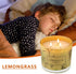 Citronella Candles Outdoor Indoor, 3 Pack 14.6 Oz Large 3 Wick Scented Jar Candles Set Aromatherapy Long Lasting Soy Wax for Summer Home Garden Patio Balcony