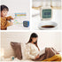 Qingping Smart Bluetooth Digital Alarm Clock with Multiple Alarms, Battery Operated Small Alarm Clock with Temperature and Humidity Display for Bedroom, Easy Settings Through app