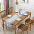 PHNAM Buffalo Check Rustic Dining Table Runner with Handmade Fringe Cotton Linen Blend Coffee Tabletop Collections for Family Dinners, Special Occasions, Farmhouse Decorations and Everyday Use