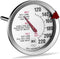 SINARDO Roasting Meat Thermometer T731, Oven Safe, Large 2.5-Inch Easy-Read Face, Stainless Steel Stem and Housing