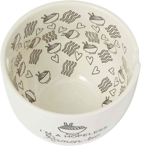 Enesco 6002424 Our Our Name is Mud œRamen-Tic? Bowl, 5 Inches, White