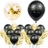 21st Birthday Decorations for Him Her, 21 Years Birthday Decorations with 40 Inch Gold Number Balloons, Banner, 21 Sign Latex Balloon, Fringe Curtains and Cups Foil Balloons