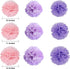 Birthday Party Decorations, Birthday Party Supplies for Girls Decors Kit Pom Pom Lanterns Paper Garland Happy Birthday Banner