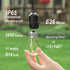 Outdoor Edison String Lights 48FT - Patio Lights 18 Bulbs 15 Sockets Commercial Weatherproof Outdoor String Lights for Backyard Garden Party Lighting