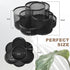 Pen Holder for Desk, 360-Degree Rotating Desk Organizer with 7 Compartments, Pencil Holder for Desk, Office Supplies Desk Organizer, Mesh Desk Caddy for Office School Art