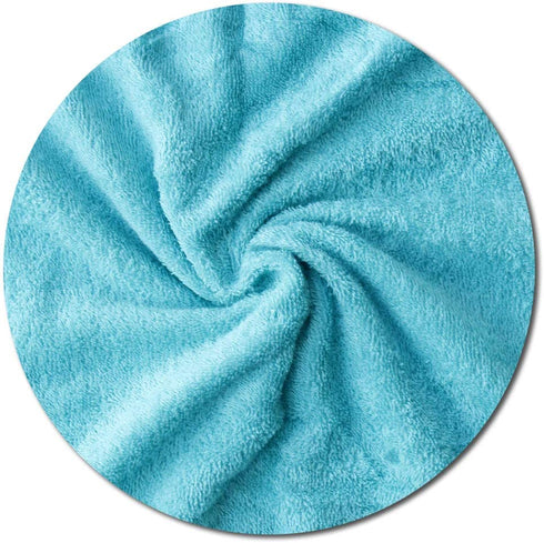 Livingtex 1 Piece Colorful Bath Towel Set 27x56 Ultra Absorbent and Eco-Friendly (Light Blue)