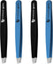 Tweezers Set - Tweezer Guru Stainless Steel Slant Tip Eyebrow Tweezers Set - Great Precision for Facial Hair, Ingrown Hair, Blackhead and Splinter Remover (4-Pack)