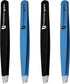 Tweezers Set - Tweezer Guru Stainless Steel Slant Tip Eyebrow Tweezers Set - Great Precision for Facial Hair, Ingrown Hair, Blackhead and Splinter Remover (4-Pack)