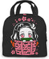 Lunch Bag Tote Meal Bag Reusable Insulated Portable Anime Lunch Box For Women Mens Boy Girl Work School Picnic