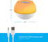 Enbrighten Color-Changing LED Lamp, Modern Night Light, Dimmable White & Vibrant RGB, Touch Sensor On/Off, Compact, Ideal for Bedside, Office, Dorm, Kid's Room, White, 49078