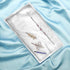 Stone Texture Marble Decorative Tray Ceramic Plate Perfume Tray Ring Holder Jewelry Dish Ornate Dresser Organizer Makeup Tray for Desktop Vanity Dresser Bathroom Bedroom (Large Rectangle Grey Striped)