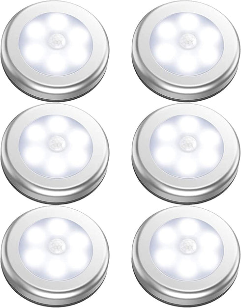 GAGAYA Battery Operated Motion Sensor Light Indoor, LED Closet Lights, Battery Night Light Wireless, Stick on Wall Lamps for Pantry, Cabinet, Wardrobe, Kitchen, Stairs, Steps, Hallway