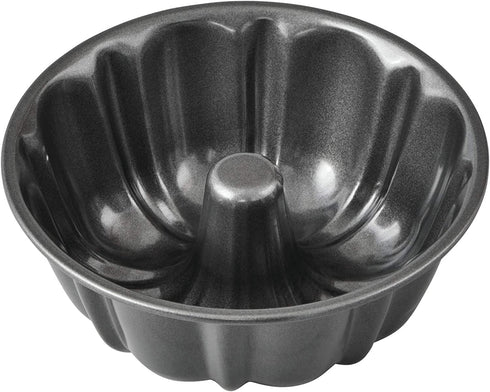 Wilton FLUTED TUBE PAN 6, Gray, 6.58 x 17.1 x 17.1 cm