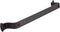 RTZEN Farmhouse Hand Towel Rack for Bathroom - Handcrafted Wrought Iron Kitchen Towel Bar Straight Wall Mount Rod - Matte Black Towel Hanger for Home or Office - 12" Rack Fits 10" Towels (Small)