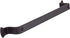 RTZEN Farmhouse Hand Towel Rack for Bathroom - Handcrafted Wrought Iron Kitchen Towel Bar Straight Wall Mount Rod - Matte Black Towel Hanger for Home or Office - 12" Rack Fits 10" Towels (Small)