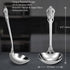 KEAWELL Gorgeous 1 oz. 18/10 Stainless Steel Gravy Ladle, 2 Pieces Silver Color Small Gravy Sauce Ladle for Stirring