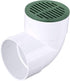 NDS 50 6" Round Grate, Green Fits Spee-D Catch Basin 6 in. Drain Pipes & Fittings, 6"