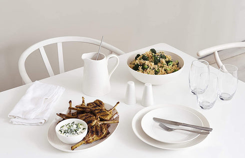 Royal Doulton Maze Open Pasta/Vegetable bowl, 9.2", White