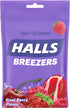 HALLS Breezers Cool Berry Drops, 25 drops