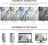 Bourina Decorative Diamond Lattice Faux Cashmere Fringe Throw Blanket Lightweight Soft Cozy for Bed or Sofa Farmhouse Outdoor Throw Blankets, 50" x 60",Light Blue
