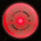 Dynamic Discs Night Glider LED Catch Flying Disc | 175g Glow in The Dark Catch Disc | Light-up Easy to Throw Ultimate Disc | Great for Backyard Games and Tailgating (Red)
