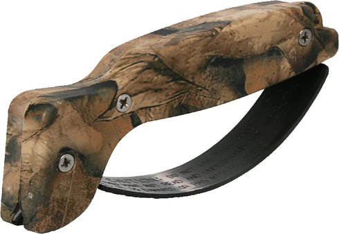 AccuSharp Knife & Tool Camo Sharpener - Diamond-Honed Tungsten Carbide Rust-Free Blade Quickly Sharpens, Restores, Repairs & Hones Serrated Blades, Cutting Tools, Cleavers, Axes & Machetes