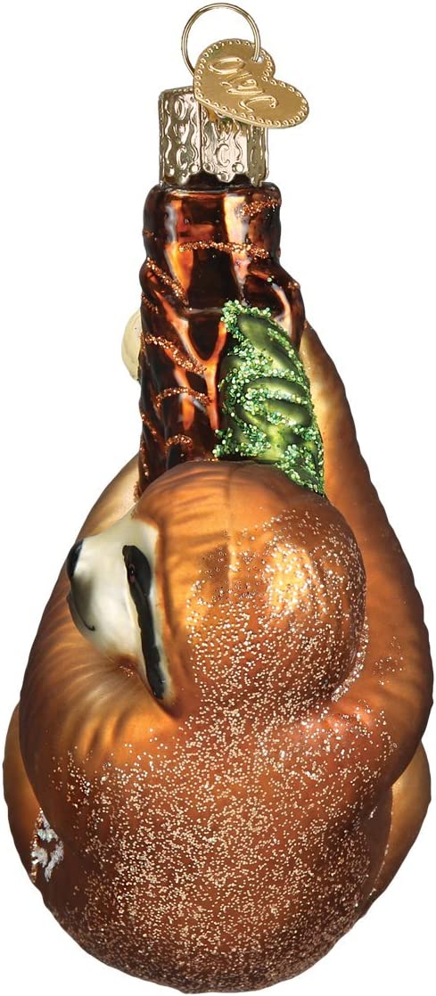 Old World Christmas Ornaments: Animal Collection Glass Blown Ornaments for Christmas Tree, Sloth