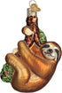 Old World Christmas Ornaments: Animal Collection Glass Blown Ornaments for Christmas Tree, Sloth