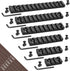 Bontok Picatinny Rail Set, 3-Slot 5-Slot 7-Slot 9-Slot 11-Slot 13-Slot Aluminum Picatinny Rails Section with 13 T-Nuts & 13 Screws & 6 Allen Wrench