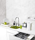 Joseph Joseph 85070 Sink Caddy Kitchen Sink Organizer Sponge Holder Dishwasher-Safe, Large, Gray