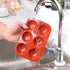 3 Silicone Mold for Hot Chocolate Bombs Making, Cake pops, Jelly Ball- Semi circle Round Shaped Flexible Mold with Piping bag for baking, 6 Holes Silicone sphere for Hot cocoa bomb