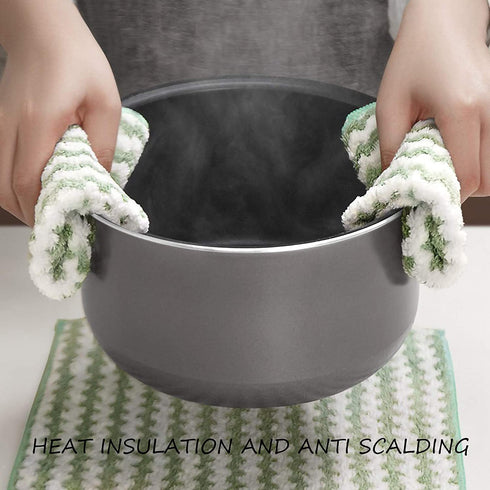 Kitchen Dish Towels,Pack of 9,Size:10" x 10",Dish Cloths for Washing Dishes,Dish Rags for Drying Dishes Kitchen Wash Clothes and Dish Towels.