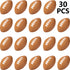 30 Packs Mini Football Sports Stress Ball, Mini Foam Sports Ball, Foam Sports Ball for School Carnival Reward, Chrismas Party Bag Gift Fillers