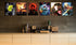 Anime Posters Demon Slayer Poster Canvas Wall Art Pieces - HD Print Painting Living Room Decor Bedroom Club Boys Room Decor Gifts Set of 6 Unframed 8X10in