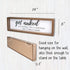 VILIGHT Get Naked Sign - Farmhouse Bathroom Signs - Funny Guest Half Bath Decor - 16x5 Inches