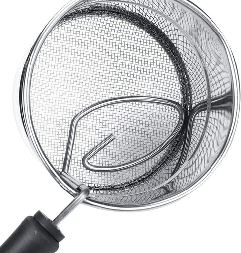 Powder Sifter Stainless Steel Flour Powder Sugar Shaker Fine Mesh Sieve Cocoa Cinnamon Spices Strainer Kitchen Baking Tool