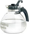 Medelco 12-Cup Glass Stovetop Whistling Kettle (1)