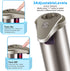 Soap Dispenser, Touchless Automatic Soap Dispenser, Waterproof Base Stainless Steel Infrared Sensor Type Adjustable Soap Dispenser for Family Restaurants
