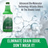 Garbage Disposal Cleaner and Deodorizer Green Enzyme Drain Cleaner Attacks Odor Source with Advanced Bio-Linking Technology - Perfect for Kitchen Sink, Shower Drain, Bathroom Sink, Utility Sink 32 oz