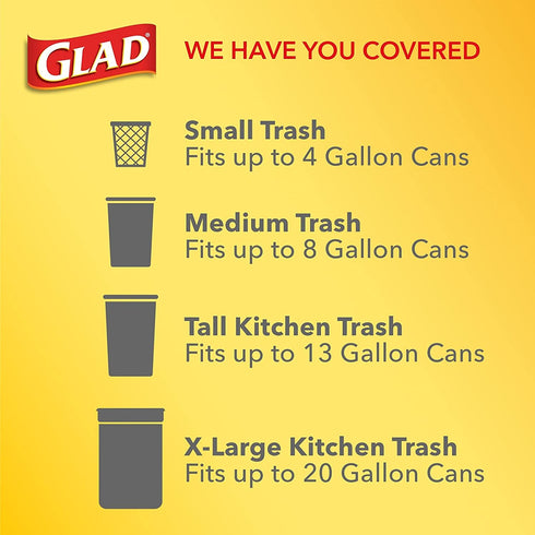 Protection Series Tall Trash Bags