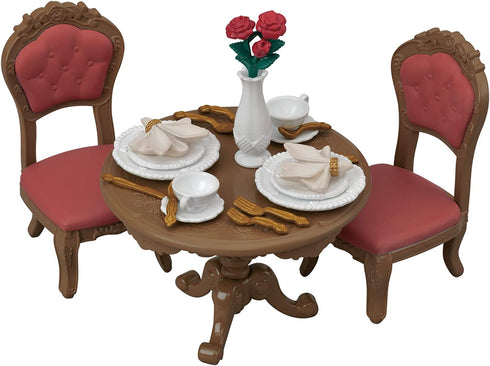 Calico Critters, Town Series, Furniture Sets, Doll House Furniture, Calico Critters Chic Dining Table Set